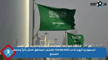 هل أنت مستعد لمواجهة العواصف الرعدية والترابية التي تضرب السعودية اليوم الأحد 03/08/2025؟ اكتشف المناطق الأكثر تأثراً والخطر المحدق